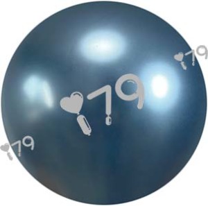 5吋圓形-金屬淺藍色J08(星牌)Metallic light blue