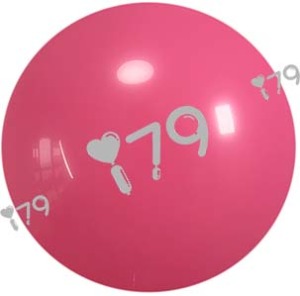 10吋圓形-標準火烈鳥紅色Y23(星牌)Flamingo