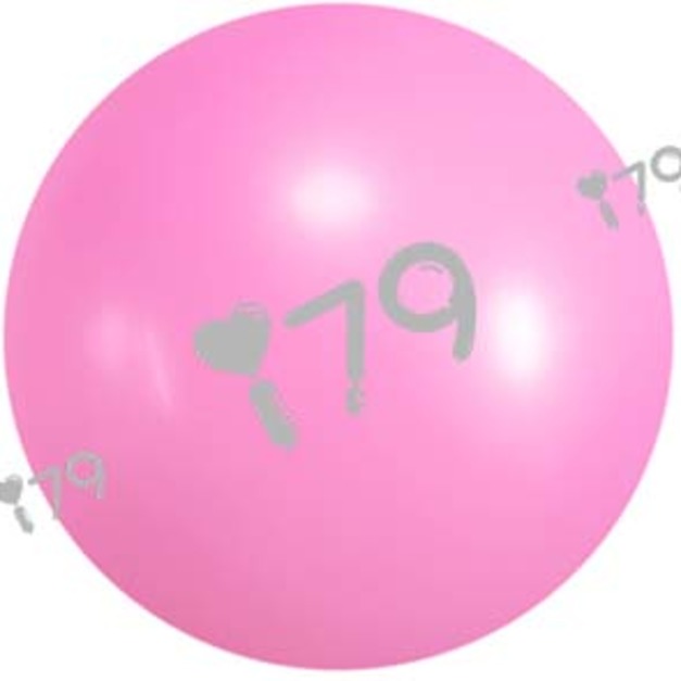 10吋圓形-標準螢光粉色Y06(星牌)Neon pink