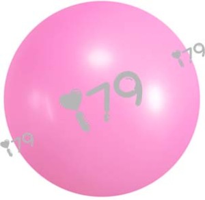 10吋圓形-標準螢光粉色Y06(星牌)Neon pink