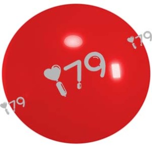 10吋圓形-標準紅色Y29(星牌)紅色Red