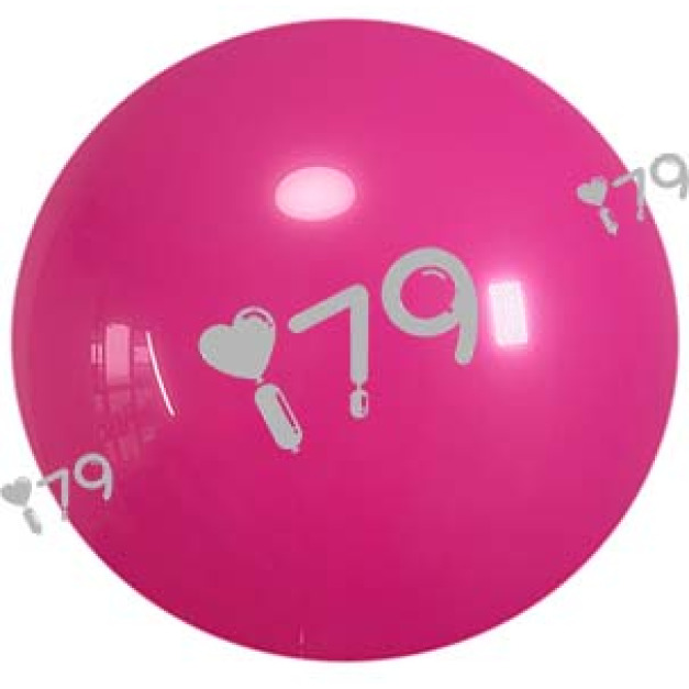 10吋圓形-標準玫紅色Y11(星牌)Rose rad