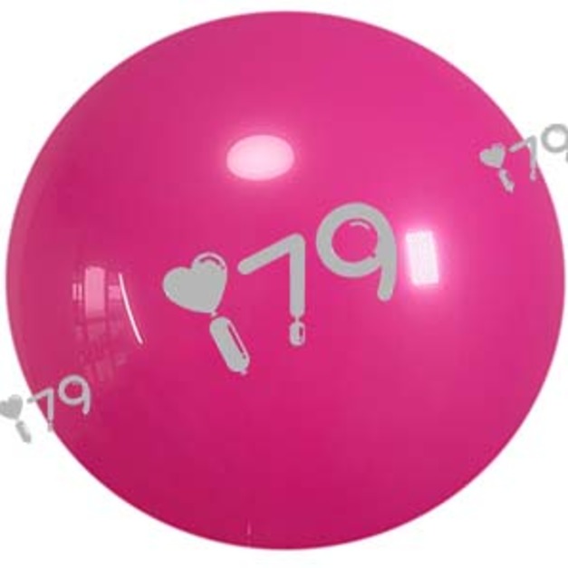 10吋圓形-標準玫紅色Y11(星牌)Rose rad