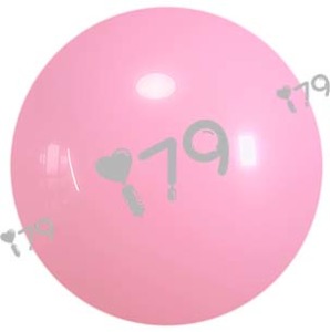 10吋圓形-標準淺粉色Y16(星牌)Pink