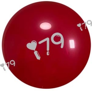 10吋圓形-標準水晶酒紅色Y21(星牌)Oxblood