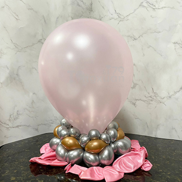 10吋圓形-珠光面/淺粉P23( T牌 )light pink