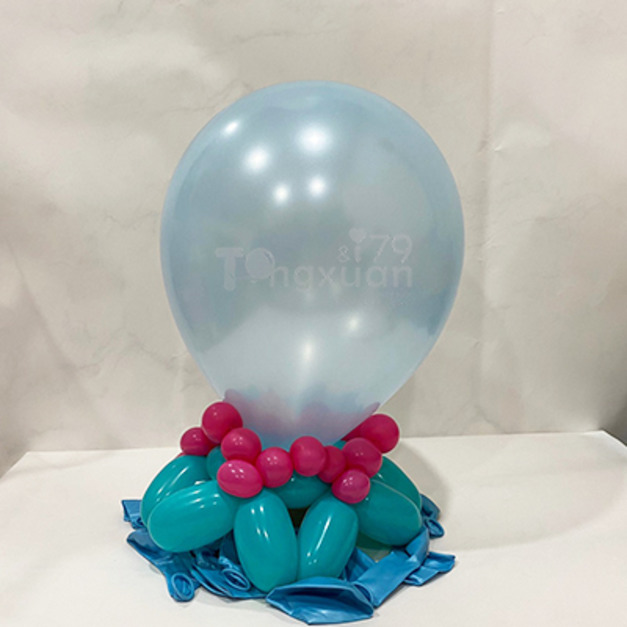 10吋圓形-珠光面/淺藍P09 ( T牌 )Light blue