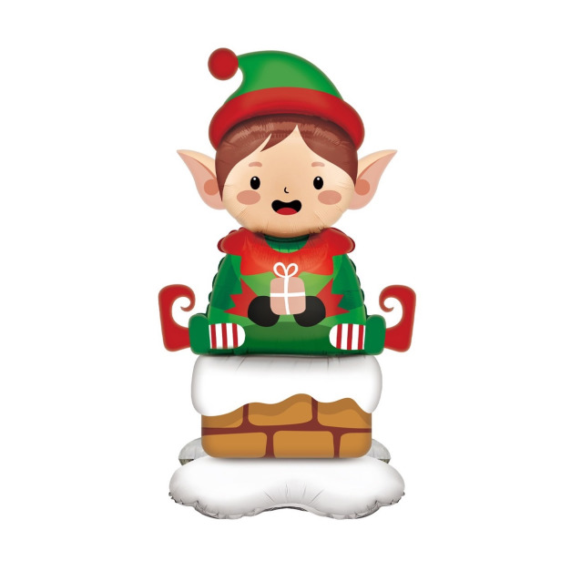 120cm聖誕節 精靈爬煙囪