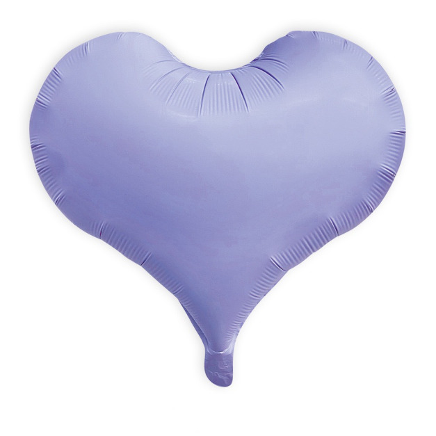 20吋愛心鋁箔球-慕光紫