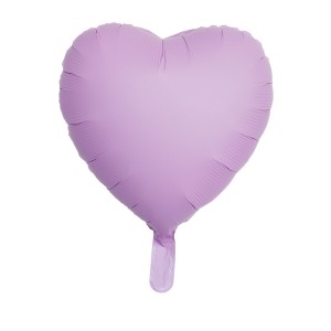 18吋愛心鋁箔球-慕光紫