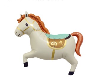 77cm新年 馬(奶油/咖啡)