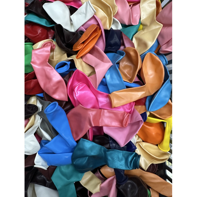 10吋圓形-珠光標準混色 "大特賣" 100入