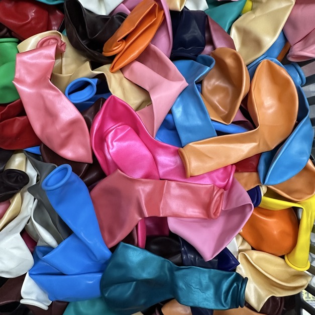 10吋圓形-珠光標準混色 "大特賣" 100入