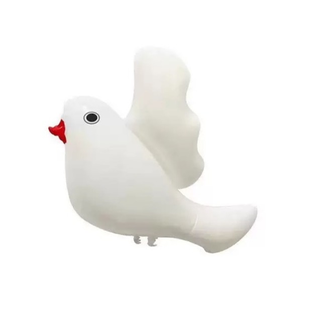 75cm動物鳥類 和平小白鴿