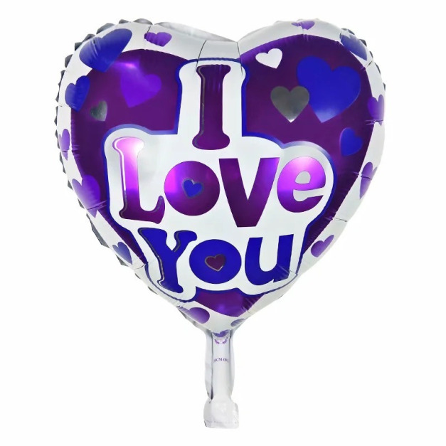45cm 愛情鋁箔氣球-我愛你