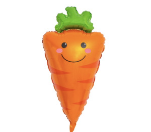 80cm 開心蔬菜系列鋁箔氣球-胡蘿菠