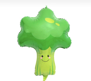 76cm 開心蔬菜系列鋁箔氣球-花椰菜