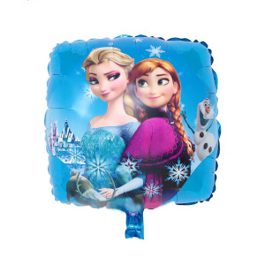 18吋 卡通系列 冰雪奇緣圓形鋁箔氣球-C款