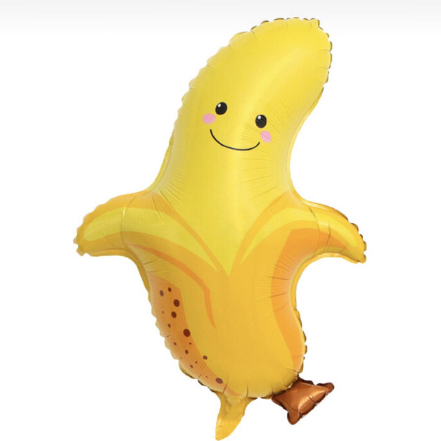 70cm 開心蔬菜系列鋁箔氣球-香蕉