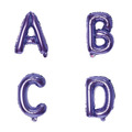 16吋紫色字母球-A.B.C.D