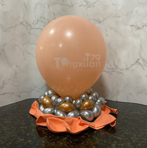 10吋圓形-標準面/蜜桃色SO2 ( T牌 )peach