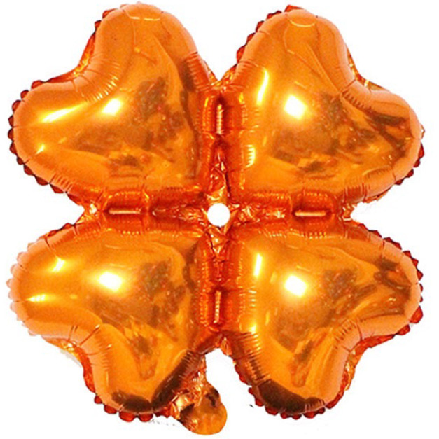 16吋四輪愛心-橘色