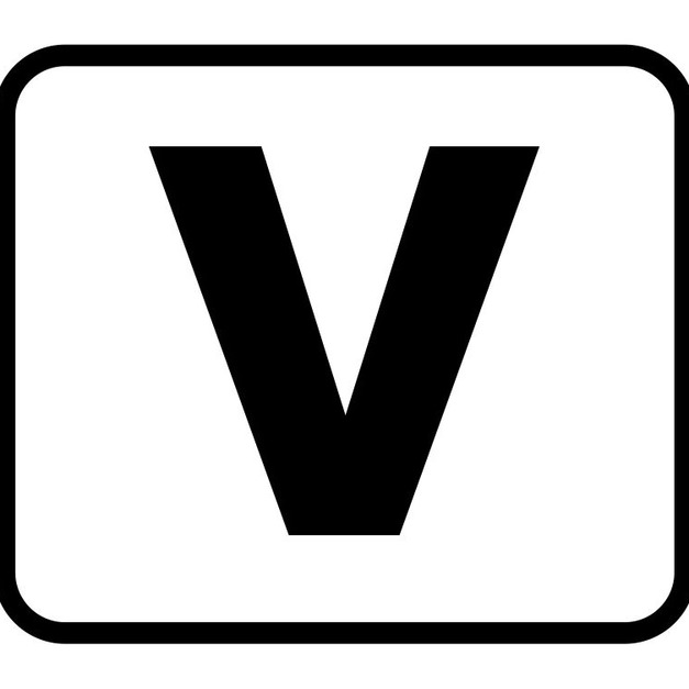 V