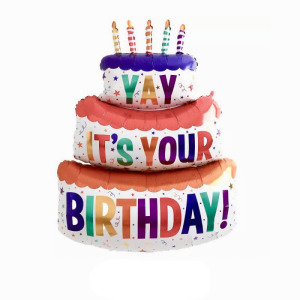 70cm  三層生日蛋糕