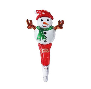 60cm聖誕節 手拿棒雪人
