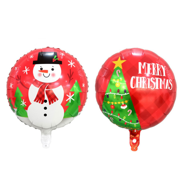 45cm聖誕節 紅色雪人&樹