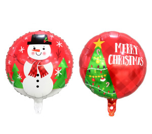 45cm聖誕節 紅色雪人&樹