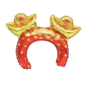 31cm 頭飾新年招財進寶