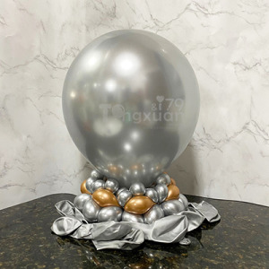 10吋圓形-金屬面/銀色M24 ( T牌 )silver