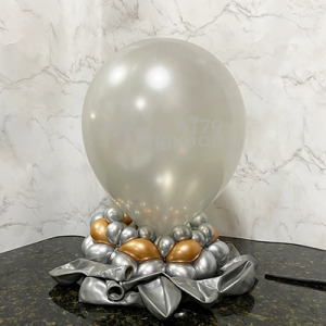 10吋圓形-珠光面/銀色P15 ( T牌 )silver