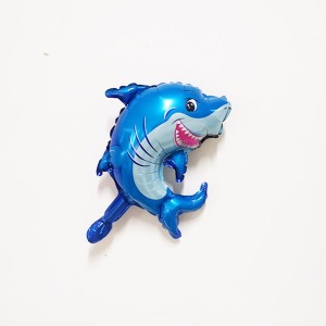 14吋 小造型鋁箔-海洋鯊魚