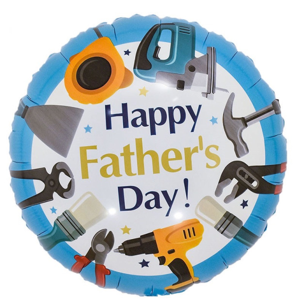 【預購】45cm 父親節鋁箔氣球-工具圖