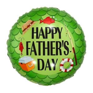 【預購】45cm 父親節鋁箔氣球-釣魚
