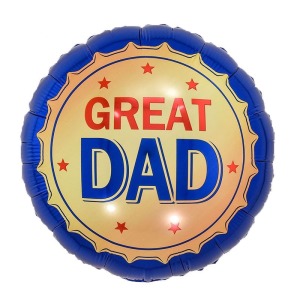 45cm 父親節鋁箔氣球-偉大爸爸 GREAT DAD