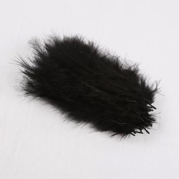 氣球填充羽毛-黑色