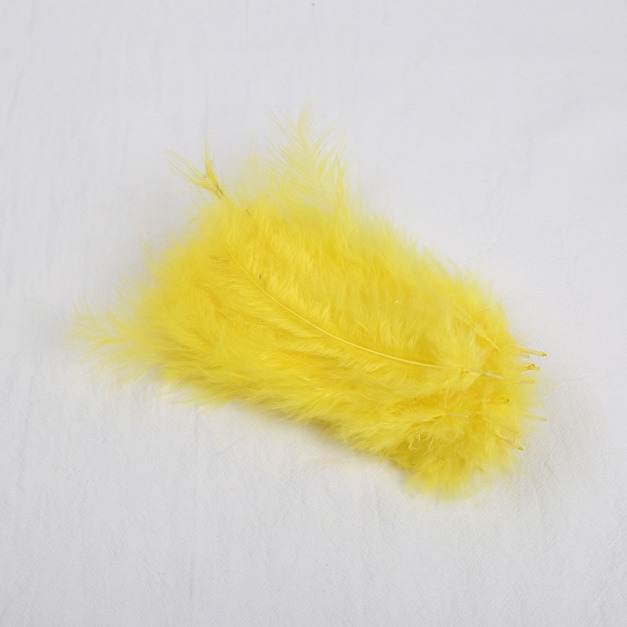 氣球填充羽毛-黃色