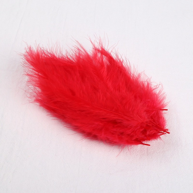 氣球填充羽毛-紅色