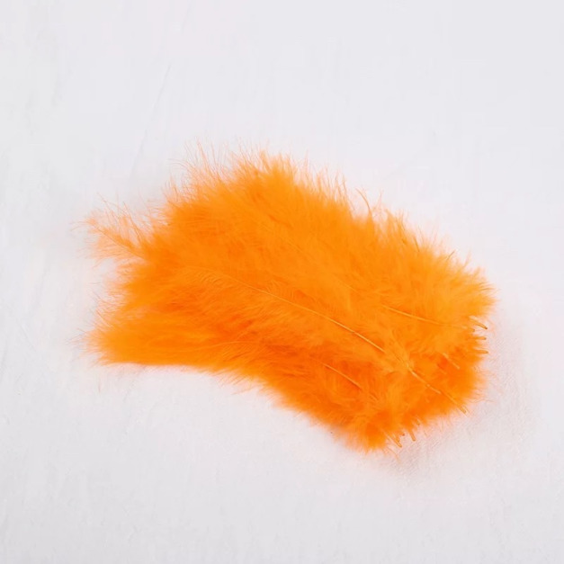 氣球填充羽毛-橘色