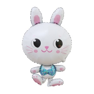 80cm 動物頭垂耳兔子