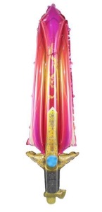 102cm閃亮寶劍氣球-紅色