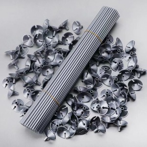 分離式球杯棒 (銀色) 10入