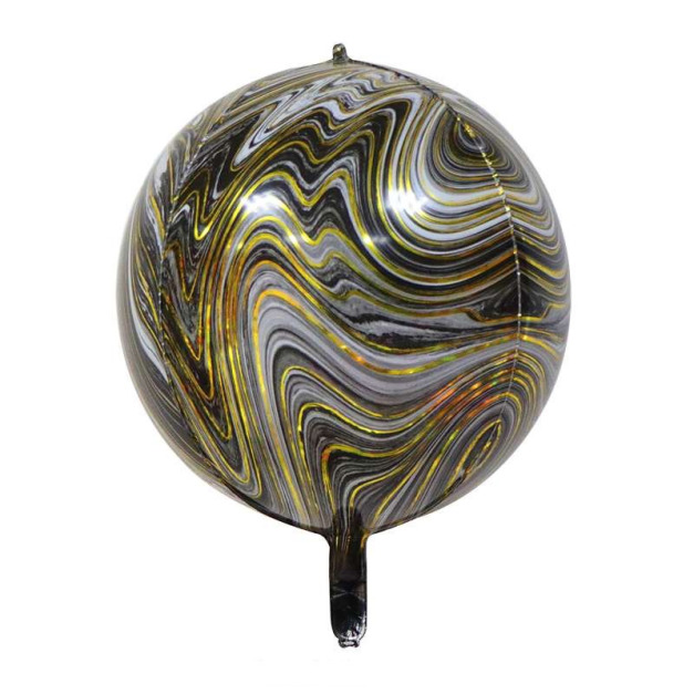 22吋4D立體瑪瑙球-黑色