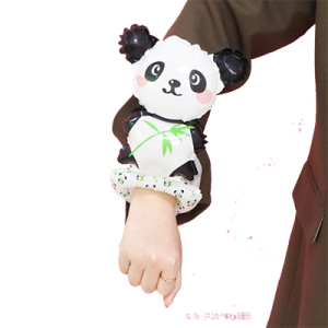 C牌 手挽氣球-熊貓《畢業小禮》