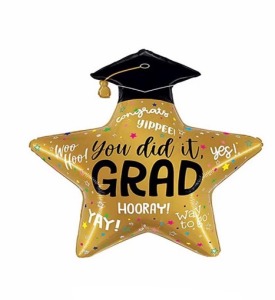 70cm 畢業系列-畢業帽星星