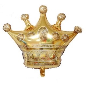 75cm 皇冠鋁箔球