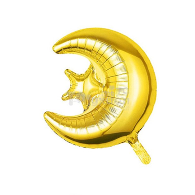 57cm月中星星-金色